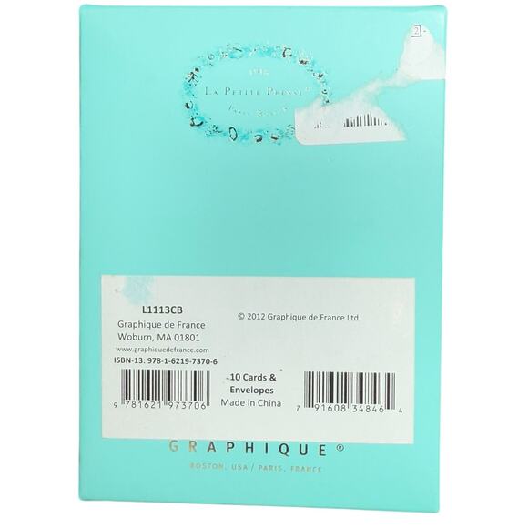 Graphique de France Gold Big Ben Cheers La Petite Presse 10 Blank Note Cards‎ - Picture 5 of 5